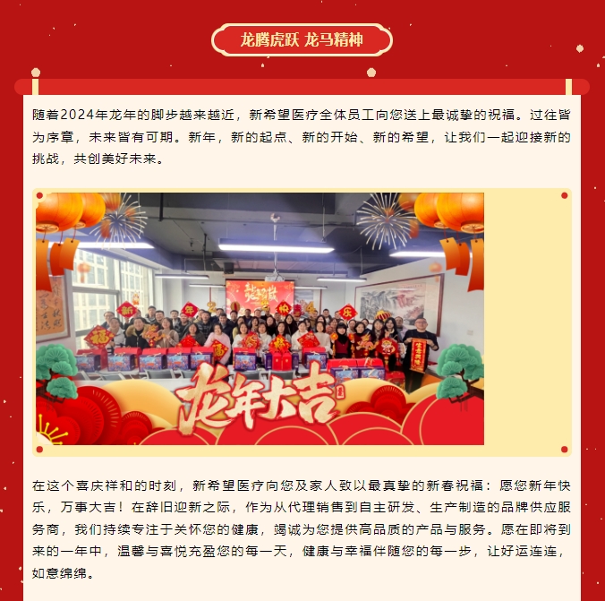 龙啸新春，共赴新程